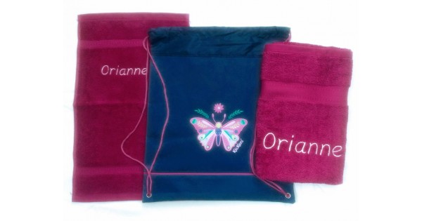 Set de serviettes de natation Kickers Butterfly